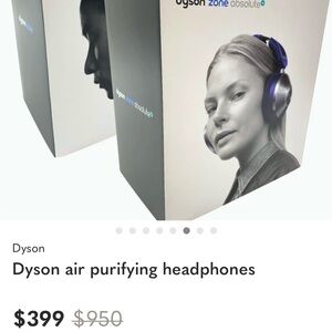 Dyson Zone Absolute Blue Headphones